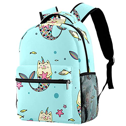 Sac à dos d'école cirque multicolore pour PC portable homme et femme