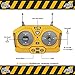 V&V.Fashyi 2.4Ghz Bulldozer Toys for Boys 3 4 5 6 7 8 Year, 9 Channel Remote Control Bulldozer with Lights & Sounds, Simulation Alloy Bulldozer Toy for Age 3-9 Toddlers Kids Boys & Girls