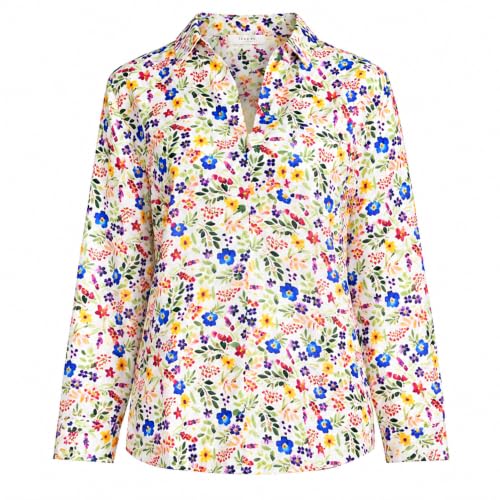 Pyjama Jockey femme coton poplin boutonné 3XL