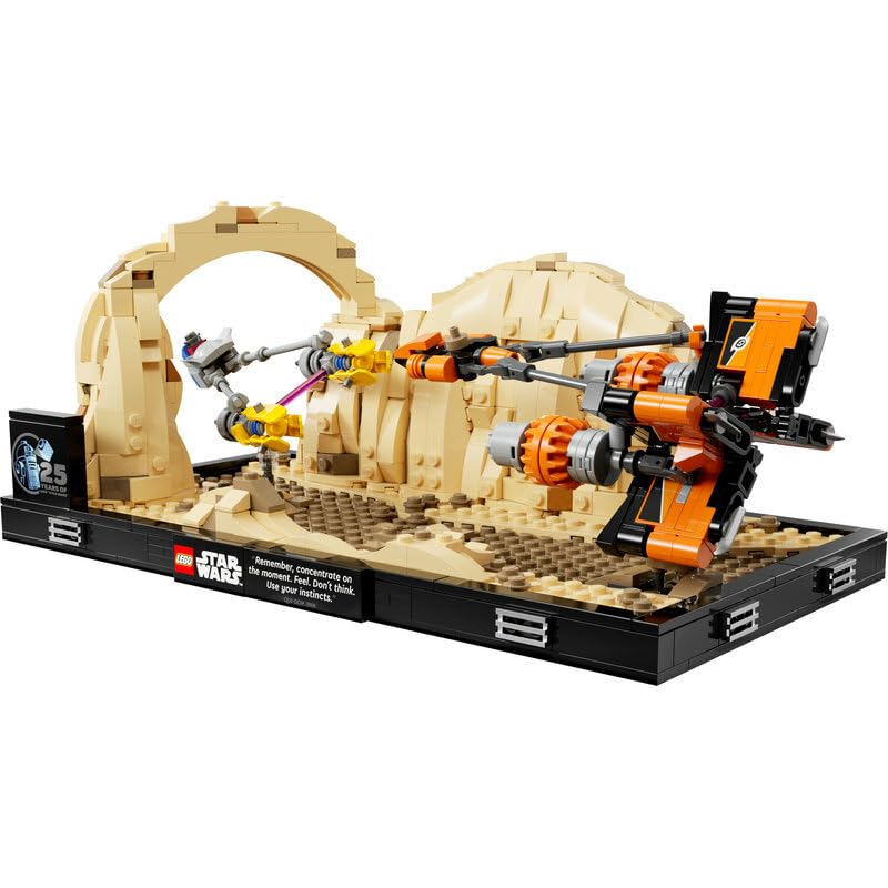 Amazon.com: Lego Star Wars Set: 75380 Podrasse in Mos Espa Diorama
