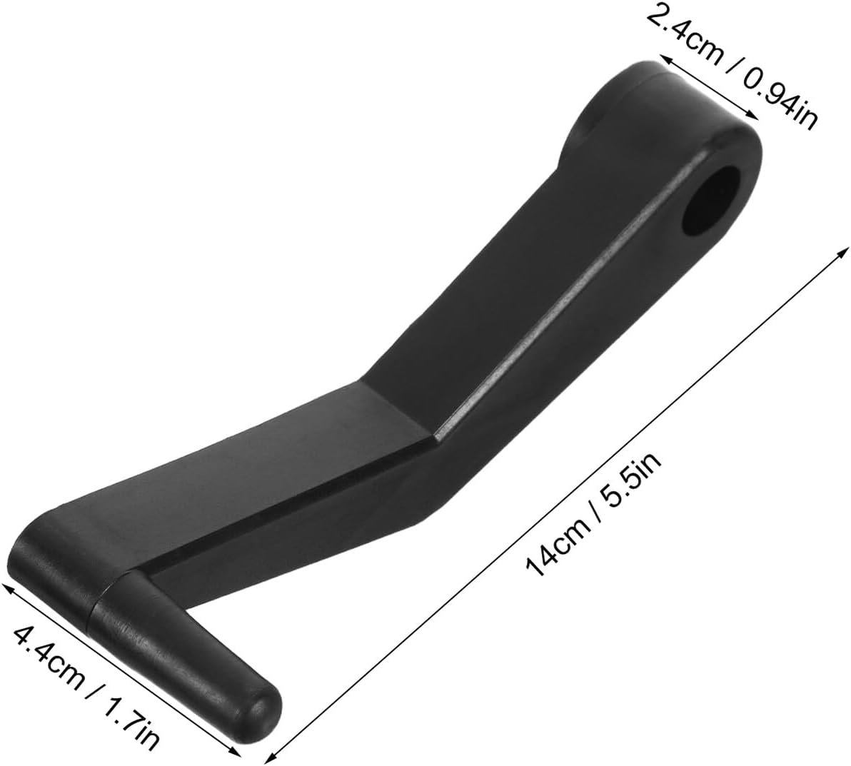 Zerodeko 2pcs Plastic Wheel Balance Caliper Handles Ergonomic Rim Width Measuring Tool with Anti-Slip Grip for Car Tire Balancing and Repair Use