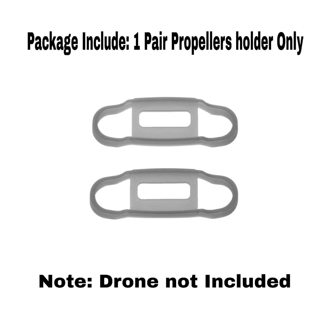 GetZget® Props Holder Compatible with DJI Mavic Mini/Mini 2/ Mini SE Propeller Holder Silicone Cover Accessories (Grey)
