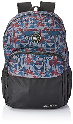 Mochila casual, Poliester, Unissex, Vermelha