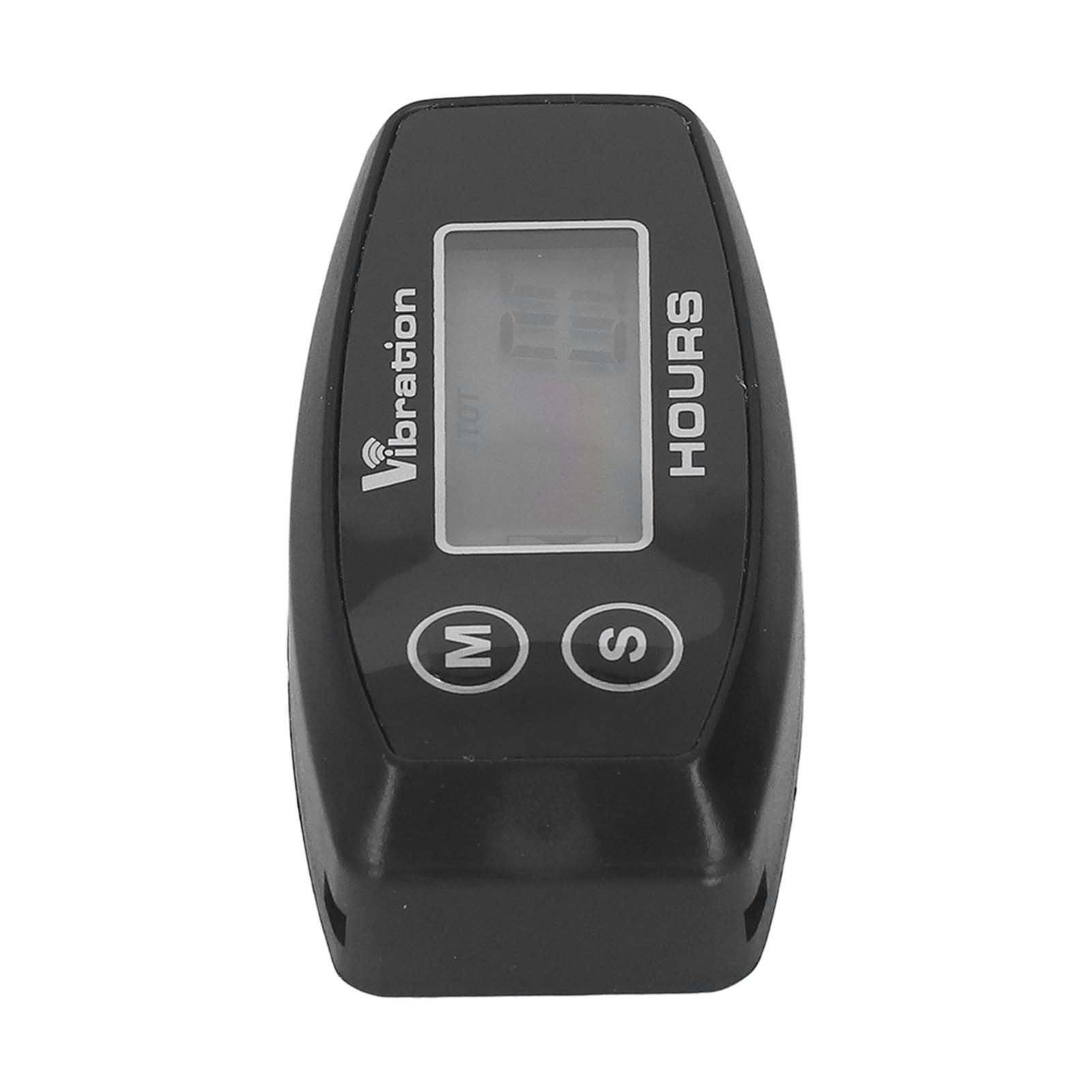 Contador de Horas Inalámbrico Temporizador de Trabajo de Activación de Vibración Digital para Motores y Generadores Marinos 9999.9h ABS
