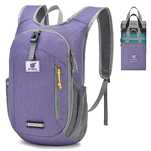 SKYSPER 10L Sac à Dos Pliable Ultraléger, Petit Sac...