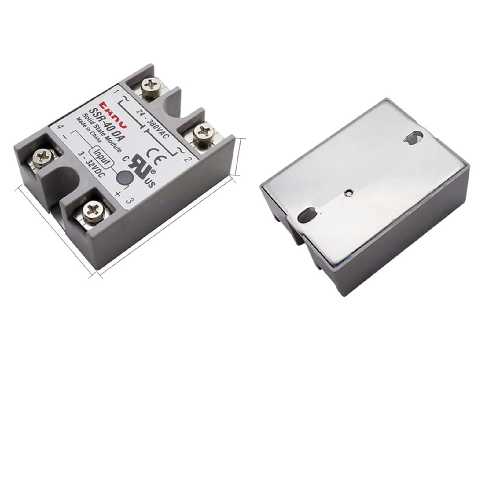 Regolatore di temperatura PID digitale AC 110 V/220 V REX-C100 + relè SSR Max 40A SSR 40DA + termocoppia K M6 sonda da 1 m con dissipatore di calore ( Size : W AC contactor 18A )