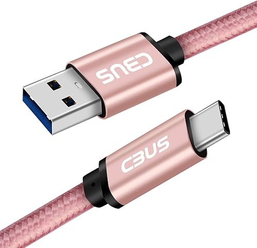 Miniatura 25 de CBUS Cable USB C, cable de carga rápida trenzado USB A a USB C de 6 pies tipo C para Samsung Galaxy S23/S22/S21/S20/S10/Plus/Ultra/FE, A03s, A12
