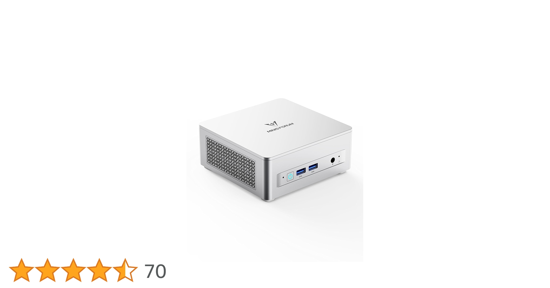 MINISFORUM UM870 Slim Mini PC AMD Ryzen 7 8745H(8C/16T, Up to 4.9