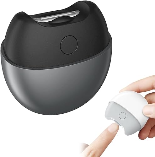 Cortaúñas eléctrico, 2 en 1, cortaúñas eléctrico automático 2 en 1, cortaúñas inteligente para adultos y personas mayores, recortadora de uñas con
