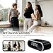 Wireless Clock Camera Spy Camera HD 1080P Security Nanny Cams with Night Vison and Motion Detection for Home/Office/ Baby/Elder/Pet Care