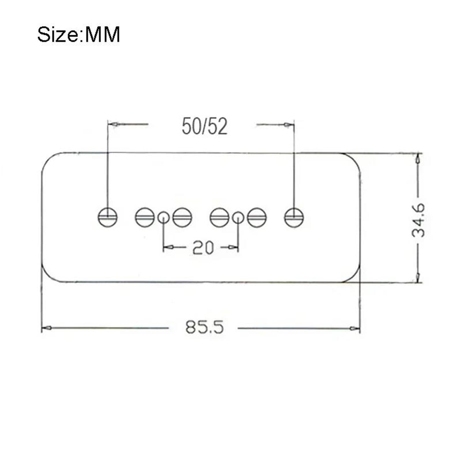Rofesjonalnych Przetwornik Do Gitary Elektrycznej Dwuwarstwowy Przetwornik Humbucker Alnico 5