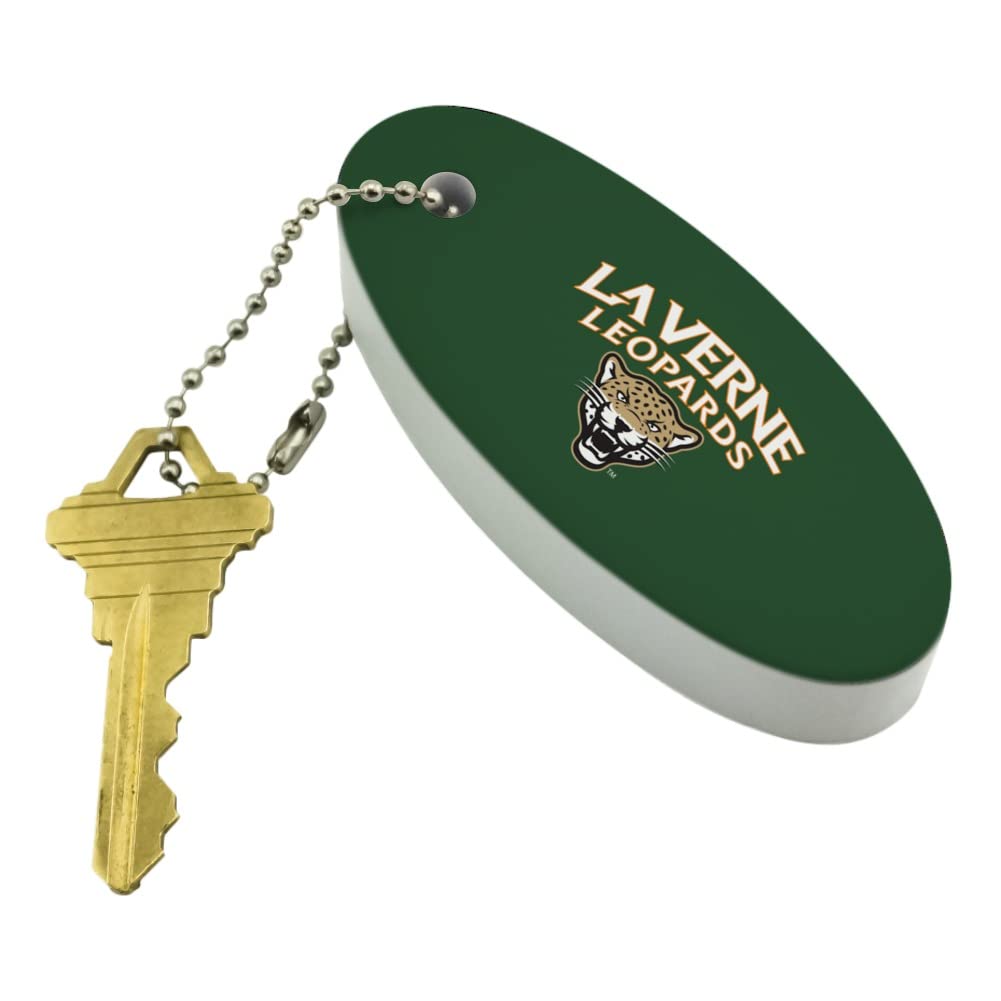 GRAPHICS & MORE University of La Verne Primary Logo Floating Keychain Oval Foam Fishing Boat Buoy Key Float
