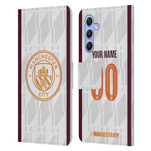 Étui cuir Samsung Galaxy A34 5G cadeau idéal pour fan de Manchester City