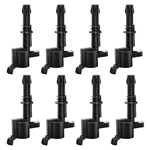 Ignition Coil Pack of 8 Fit for Ford Expedition Explorer - 04-08 F-150 - Mustang Super Duty - Lincoln Mark - Navigator - Mercury Mountaineer 4.6L 5.4L 6.8L V8