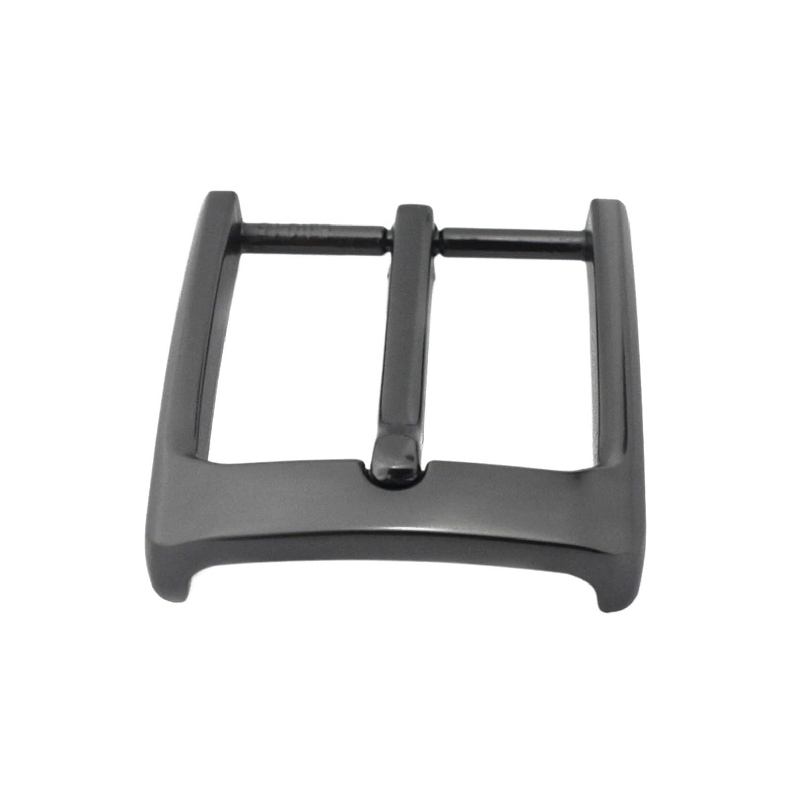 LUOHANUS Belt Buckle 35mm Black Single Pin Buckle Waistband Buckles for 32mm-34cm Belt Accessories