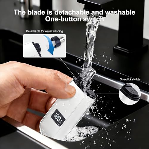 VISDOLL Nose Trimmer IPX7 USB Rechargeable Men Travel Friendly Easy Clean — view 2