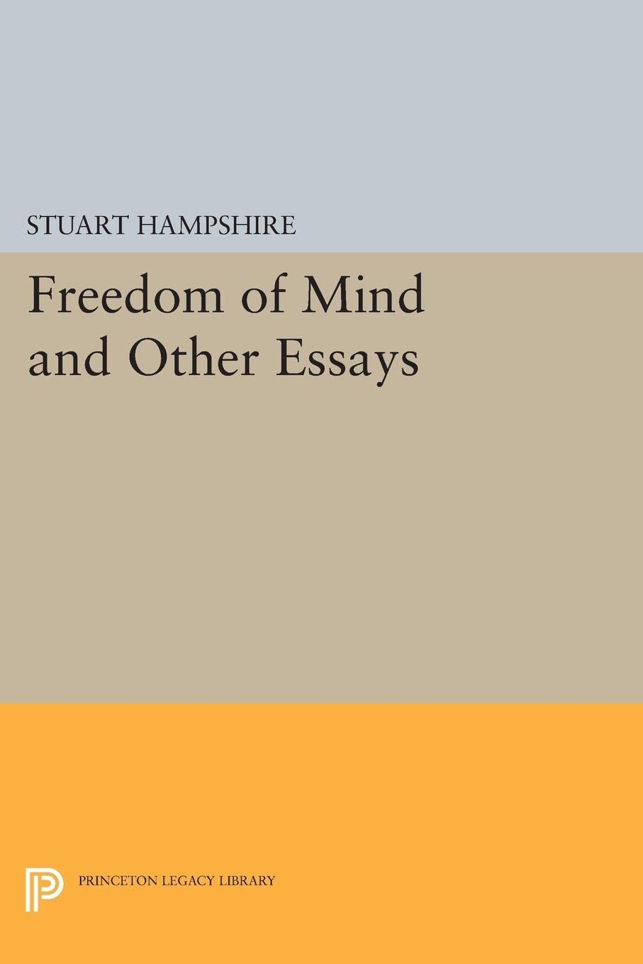 Freedom of Mind and Other Essays (Princeton Legacy Library): 1486
