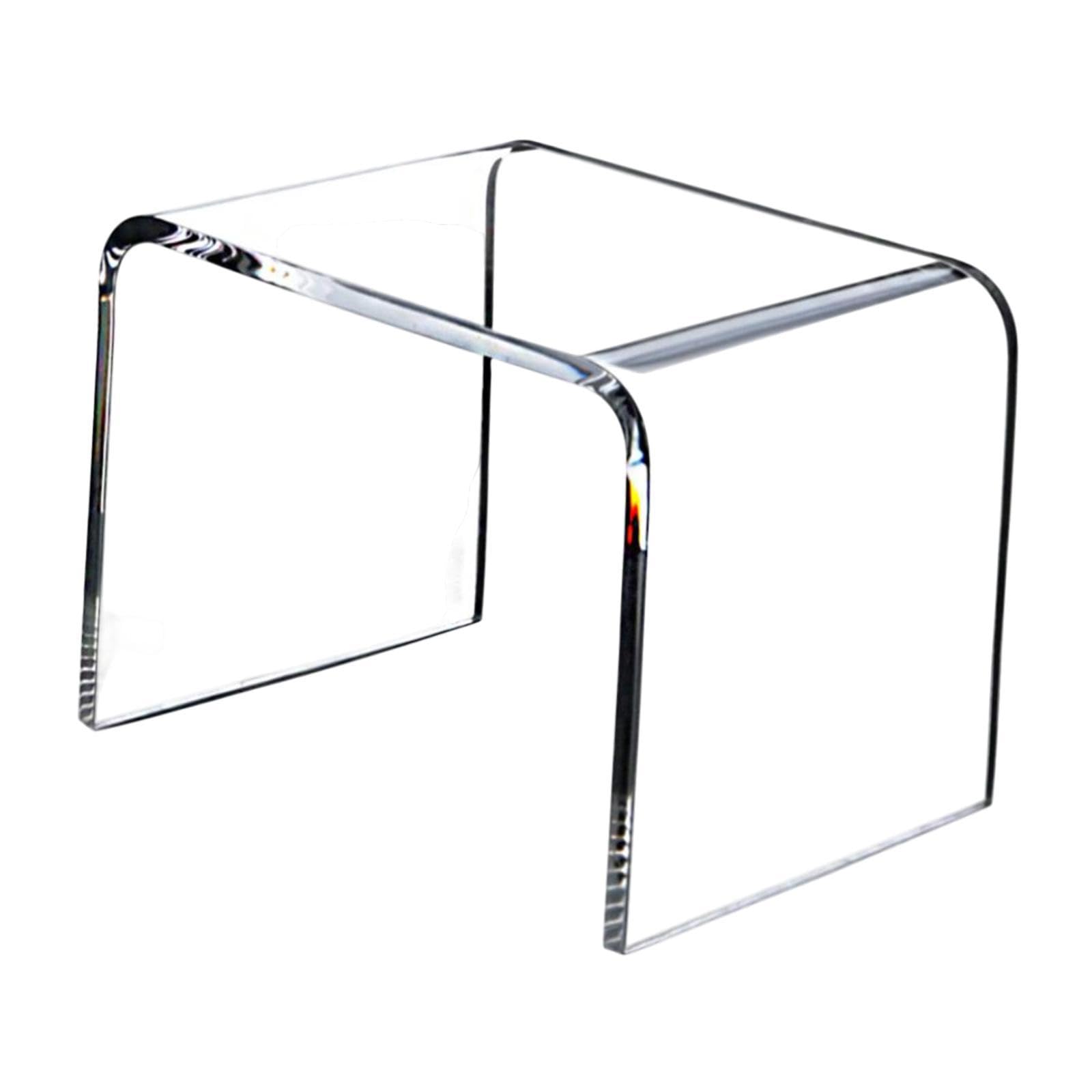 Acrylic Side Table Office Acrylic Step Stool Waterfall Table Clear End Table Transparent|Home & Garden | Tables|1xAcrylic Coffee Table-image-16