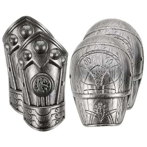 AOKWAWALIY Disfraz de armadura para niños, almohadilla de hombro de armadura de caballero, protector de placa, caballero medieval, cosplay, accesorios de disfraces, fiesta de Halloween, accesorio de | Ya disponible en tu tienda friki favorita! En mundofriki.es!