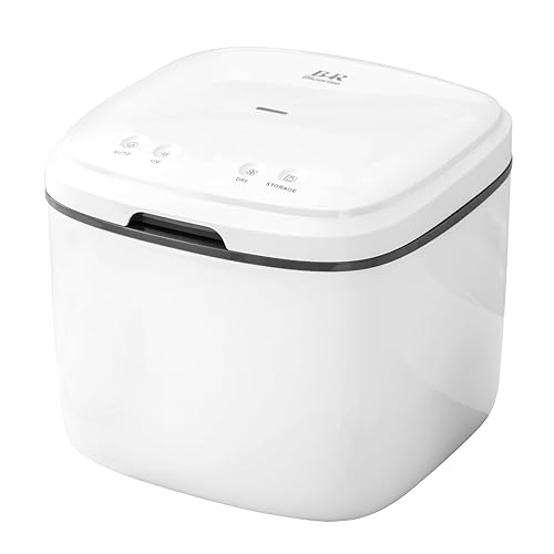 BRBLUERISE Esterilizador y secadora de biberones 8L 4 en 1 Esterilizador UV y secadora con control de pantalla táctil, esterilizador de seguridad de