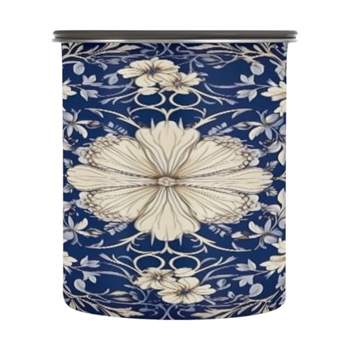 Canister de Café Hermético Acero Inoxidable 30oz Azul