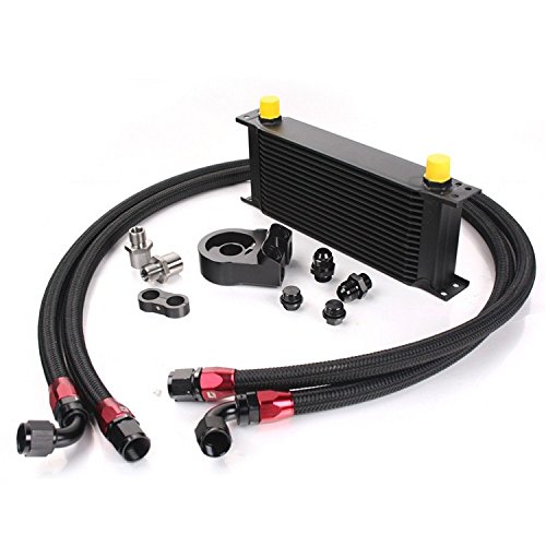 Kit refroidisseur d'huile Gowe JDM 16 rangées pour résoudre les problèmes de surchauffe moteur