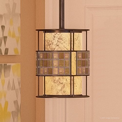 Urban Ambiance Luxury Art Deco Hanging Pendant Light, Small Size: