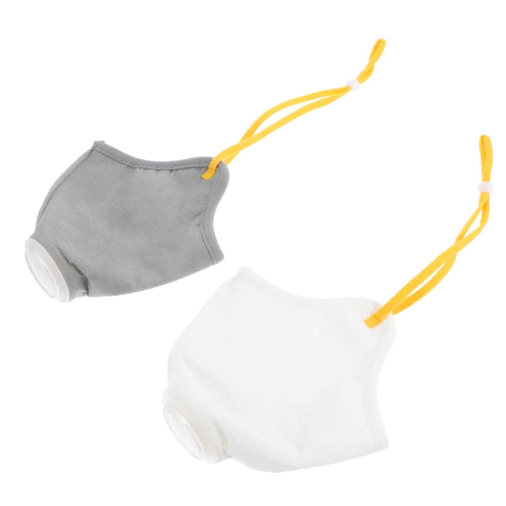 ifundom 2Pcs Adjustable Dog Muzzle Biting and Chewing Durable Dog Mouth Cover Convenient Stretchable Design Suitable for Dogs Selection