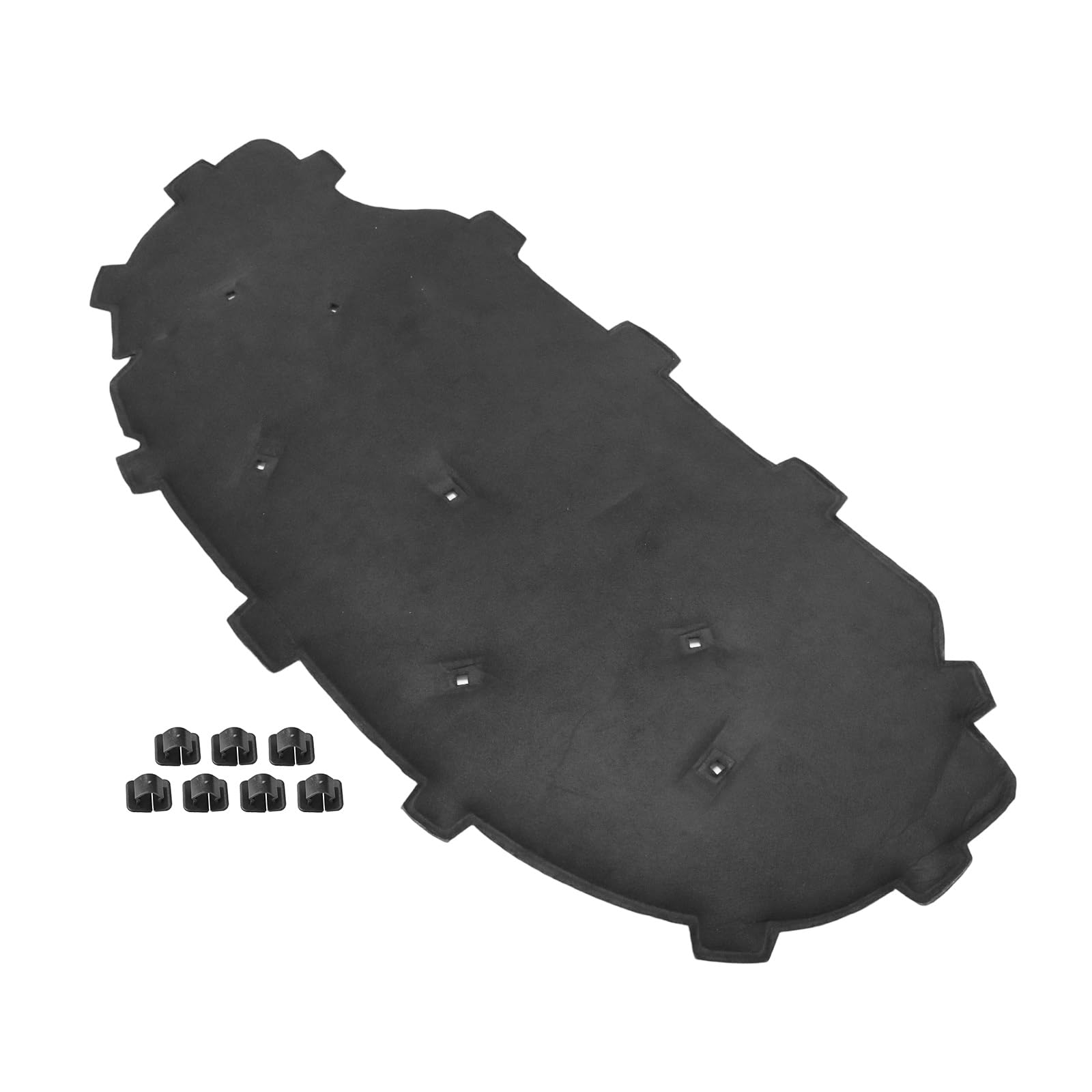 Motorhaubendämmung Dämmmatte Isolierung Dämpfungsmatte Dämmung mit Clips Kompatibel mit Audi A3 8P 2008-2013 1.4-2.5 TFSI TDI 8P0863825L