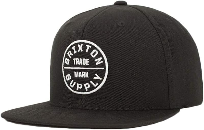 Brixton Men's Oath III Medium Profile Adjustable Snapback Hat