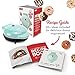 Dash Mini Donut Maker Machine for Kid-Friendly Breakfast, Snacks, Desserts & More with Non-stick Surface, Makes 7 Doughnuts - Aqua