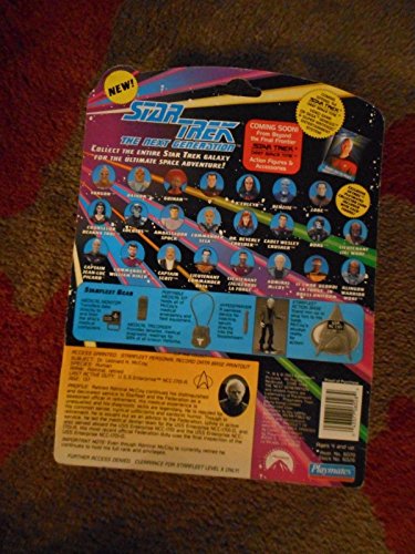 Qiyun Playmates Toys Star Trek TNG Admiral McCoy Action Figure About 5 Tall 043377060284