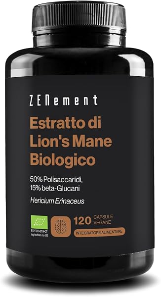 Zenement Lions Mane Bio 120 Capsule