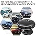 Portable 12V Car Heater & Defroster, 150W Fast Heating & Cooling Fan,Plug In Car Heater for Windshield Defogger with 360° Rotary Car Heaters for Vehicle,Car,RV,SUV