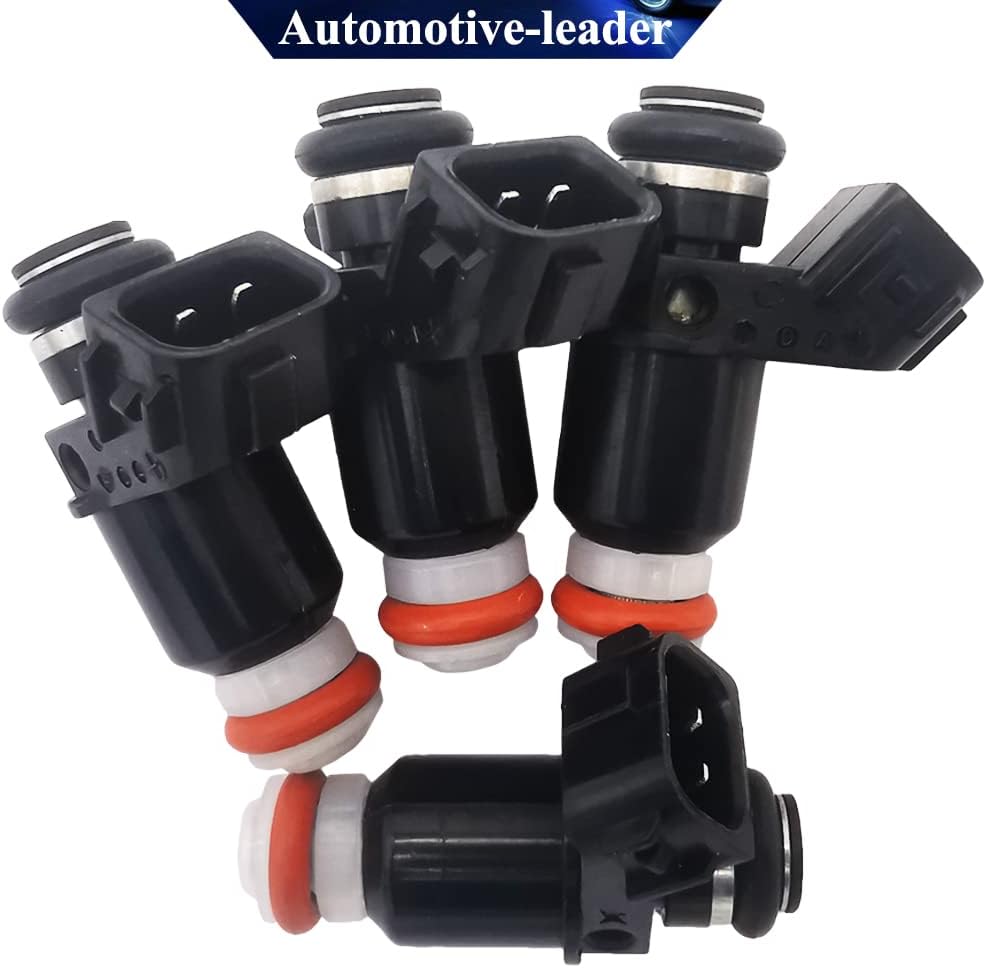 4Pcs 15710-14G00 16450-PLD-003 Fuel Injectors Assembly Nozzles 4 Holes Engine Replacement for Suzuki BOULEVARD M50 / C50 2005-2009, Intruder Volusia 800 2001-2004 FJ637