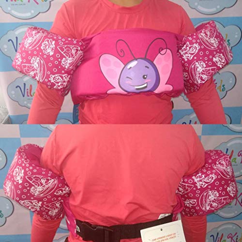 Colete Salva Vidas Ativa Kids Classe V Borboletinha