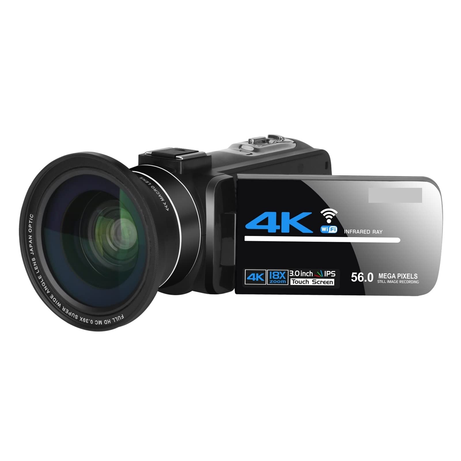 Amazon | ビデオカメラ カムコーダー 4K 56MP3.0インチのビデオカメラ