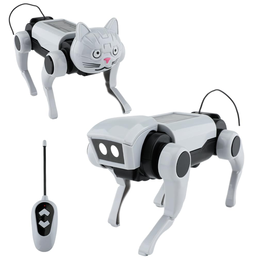 Amazon.co.jp: FlyCreat ロボット犬 ラジコン 組み立て おもちゃ - DIY