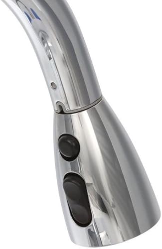 Miniatura 3 de American Standard Fairbury - Grifo de cocina con pulverizador desplegable de un solo mango en cromo