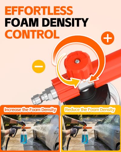 Image of 1L Wide Mouth Foam Cannon for Pressure Washer
