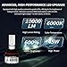 Headlight Experts 9007 Dual Beam LED Kit for 2004 Volkswagen Jetta Plug and Play 6000K 22,000 Lumens w/Canbus Built-In Error Free (Pack of 2) Fog Light