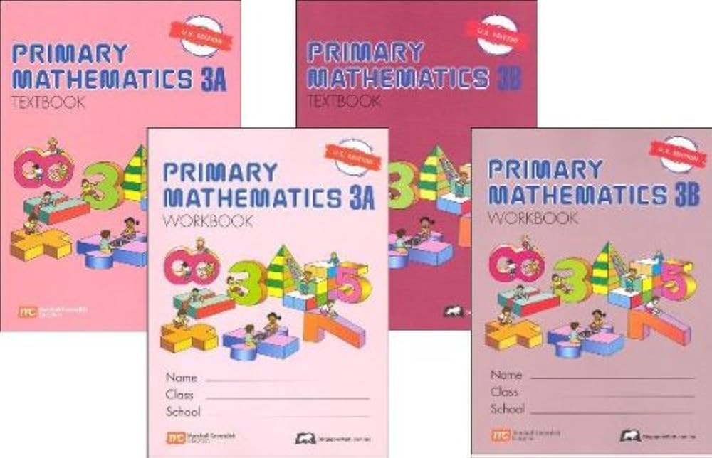 公式 Singapore Math 2B 3A 各々3冊セット 公式 Singapore Math 2B 3A 各々3冊セット 公式 Singapore Math