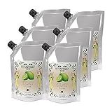 VITAVEGGY LIMETTEN-PÜREE 1kg Zitrus-Frucht-Püree aus spriztigen Limetten von Food-United citron-vert lime-puree für Limettensaftkonzentrat Limette-Minze-Smoothie Limetten-Cocktails ohne Aroma (1)