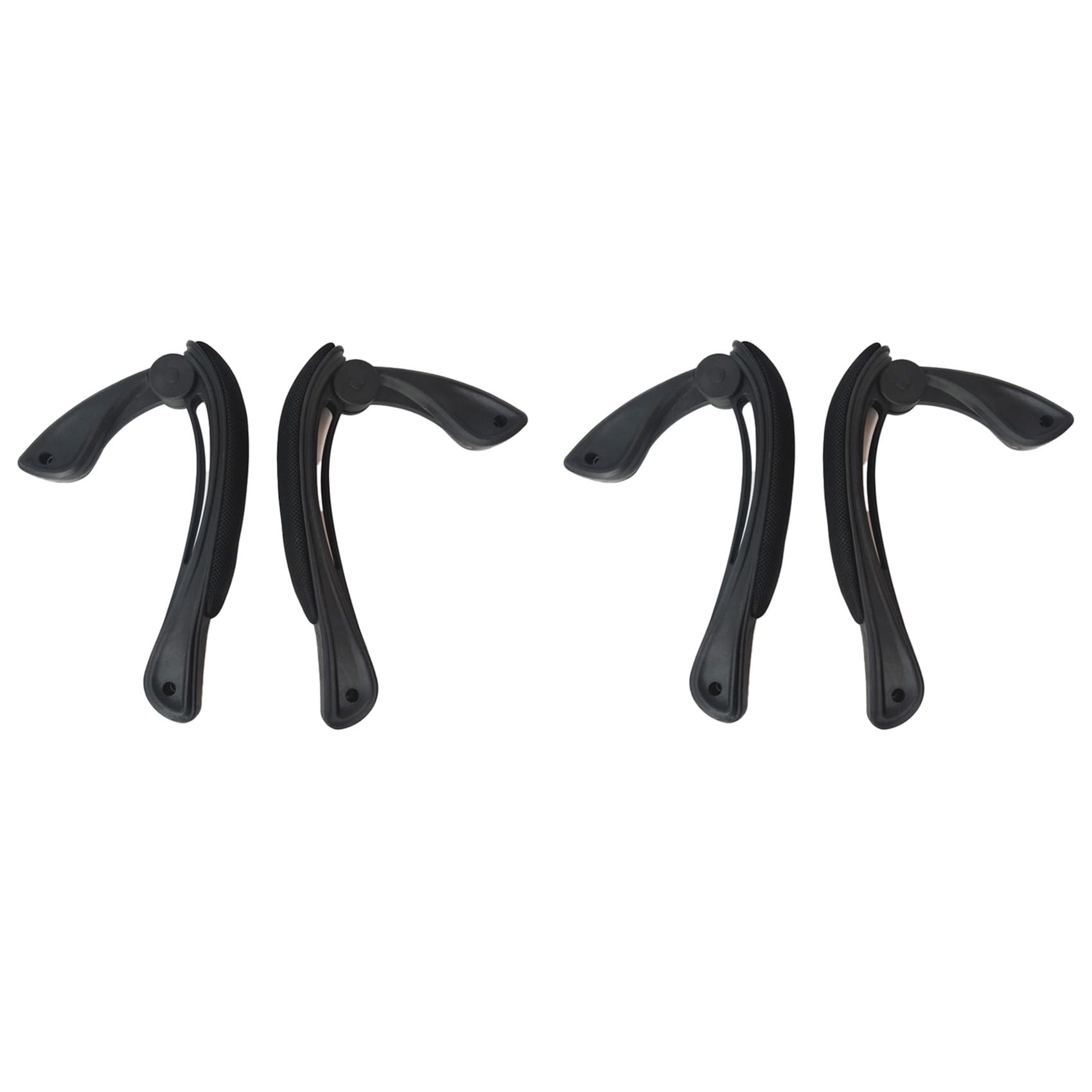 4X Accoudoirs de Chaise Support Réglable pour Siège Pivotant et Bureau