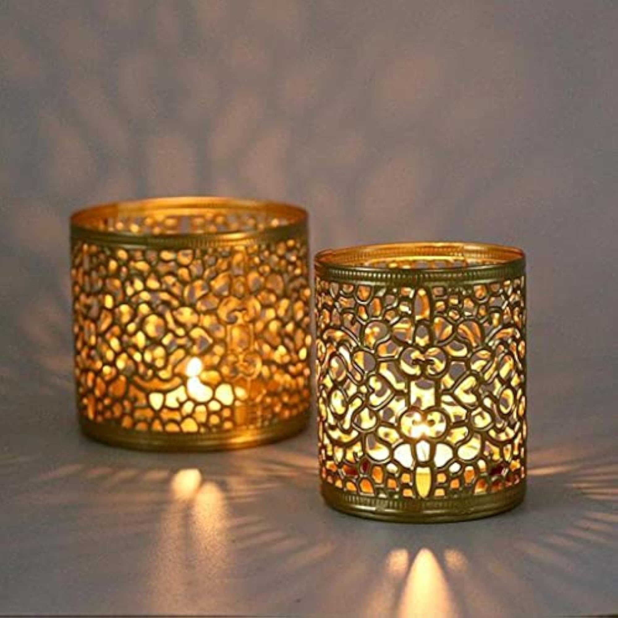 3xTabletop Iron Candle Holder Stand Mini Candlestick
