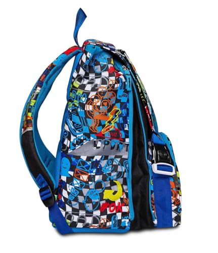 Sj Gang Style Jam Gang Flip System Zaino Estensibile, Unisex - Bambini E Ragazzi, Multicolore, Taglia Unica - 4