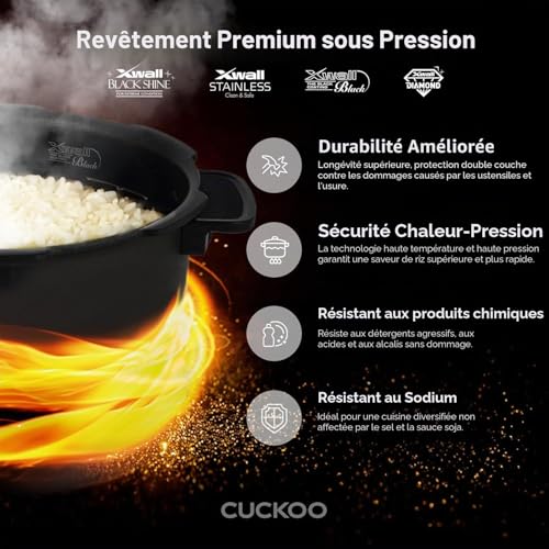 Cuiseur à riz CUCKOO pour de grands repas de famille conviviaux