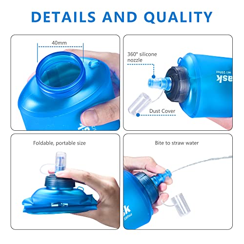 Fs-Tfc Collapsible Water Filter Bottle Ideal For Traveling, Camping, Hiking, Hunting, Running, Cycling And Climbing (750Ml/25Oz) #TOP5