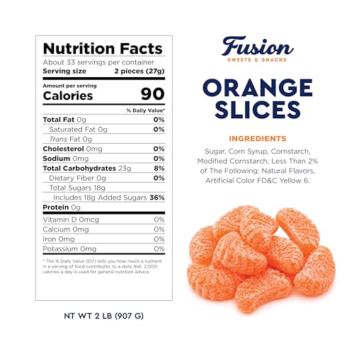Caramelos Orange Slices en Bolsa de 2 Libras miniatura 2