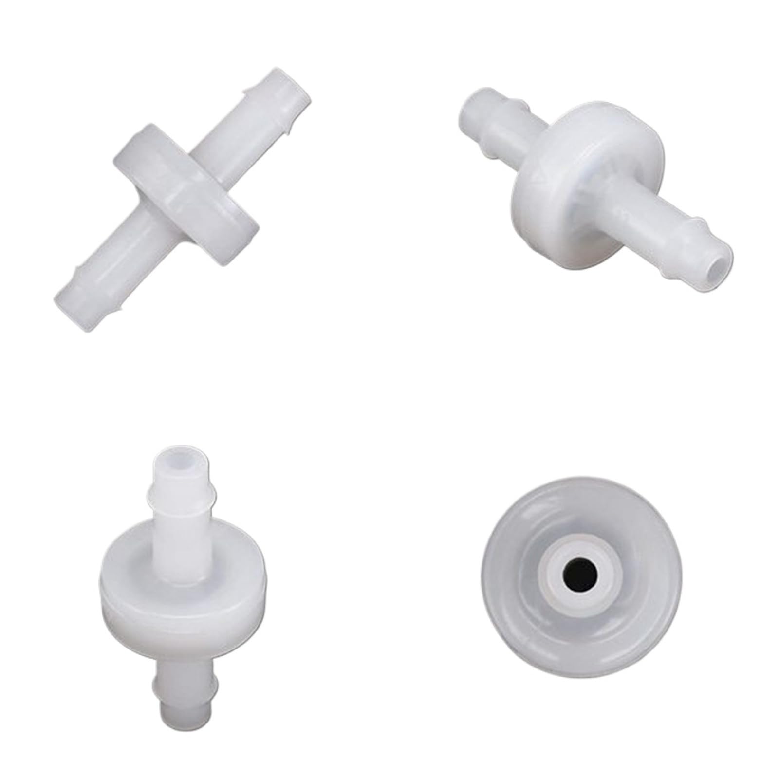 Clapet anti-retour PVDF 6mm lot de 5 vannes unidirectionnelles pour carburant liquide